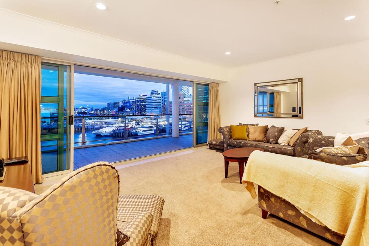 Qv Private Waterfront Apartment - Princes Wharf - 379 Auckland Dış mekan fotoğraf