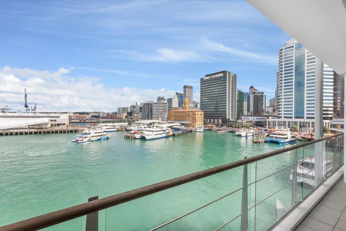 Qv Private Waterfront Apartment - Princes Wharf - 379 Auckland Dış mekan fotoğraf