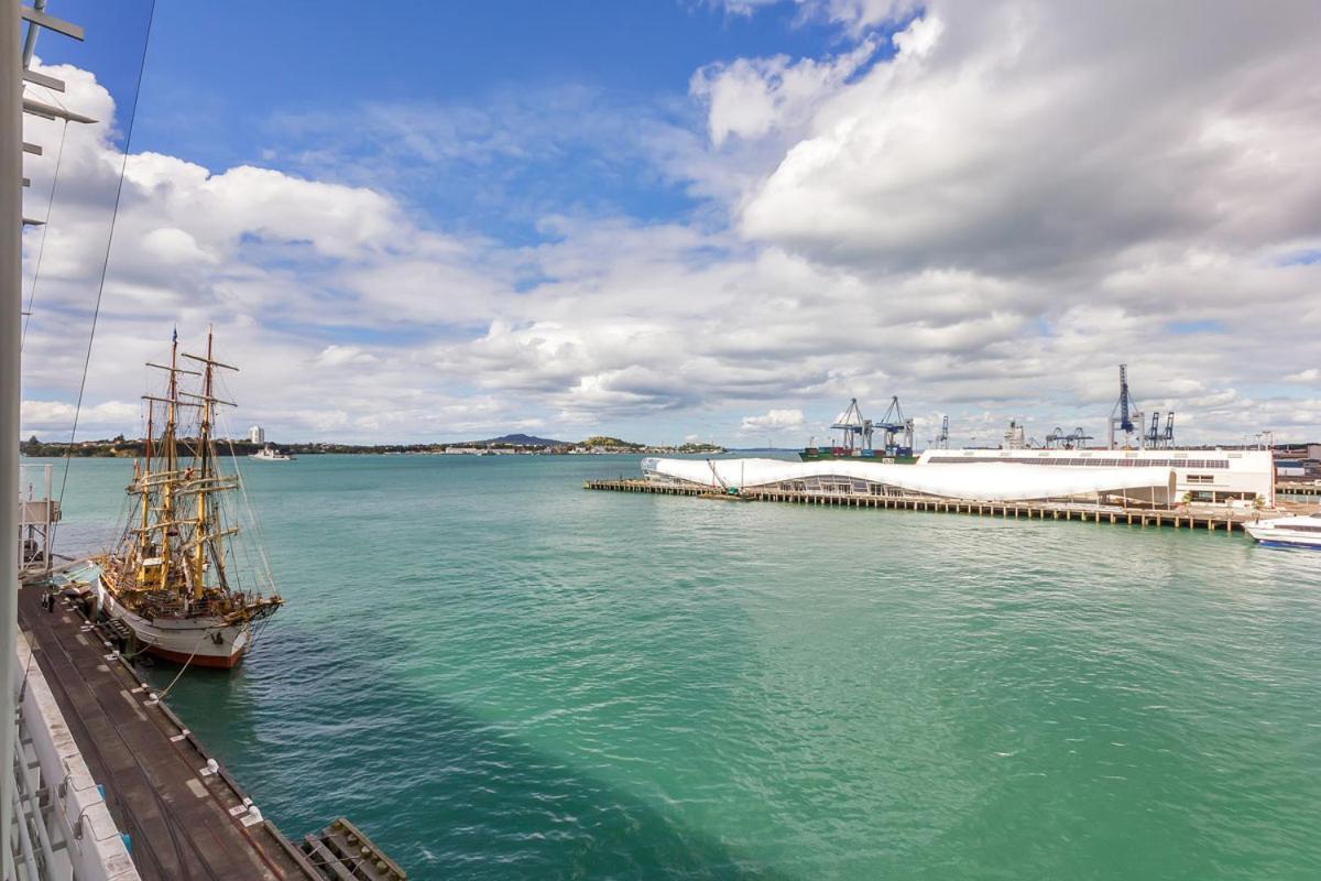 Qv Private Waterfront Apartment - Princes Wharf - 379 Auckland Dış mekan fotoğraf